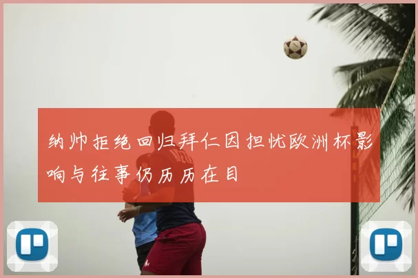 纳帅拒绝回归拜仁因担忧欧洲杯影响与往事仍历历在目