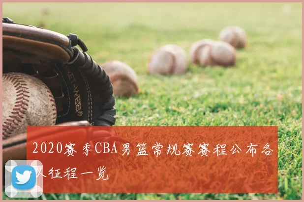 2020赛季CBA男篮常规赛赛程公布各队征程一览