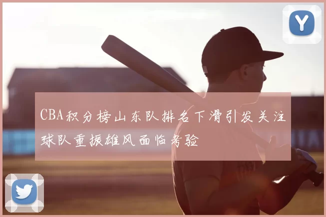 CBA积分榜山东队排名下滑引发关注球队重振雄风面临考验