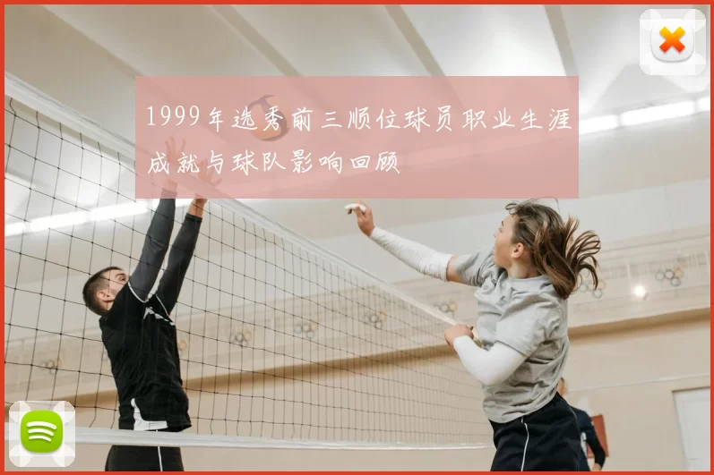1999年选秀前三顺位球员职业生涯成就与球队影响回顾