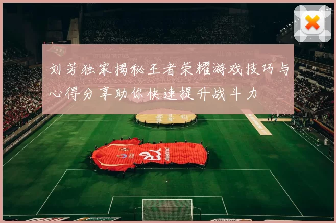 刘芳独家揭秘王者荣耀游戏技巧与心得分享助你快速提升战斗力