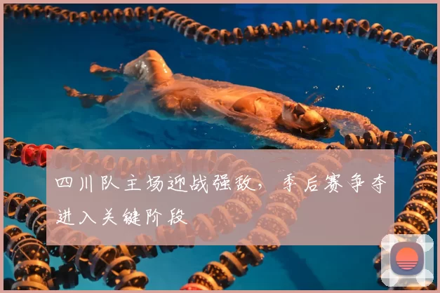 四川队主场迎战强敌,季后赛争夺进入关键阶段