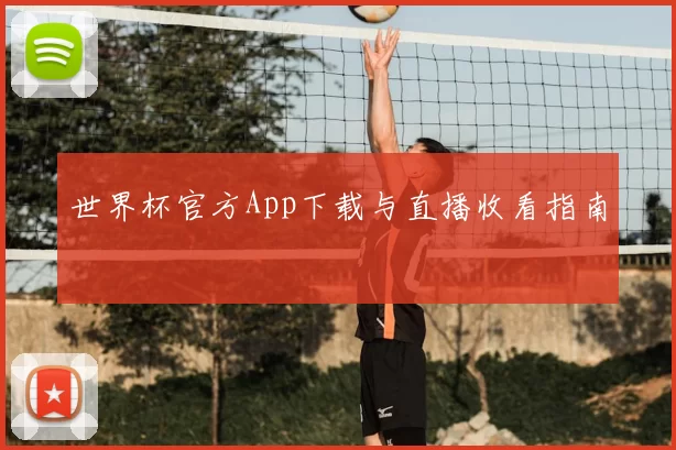 世界杯官方App下载与直播收看指南